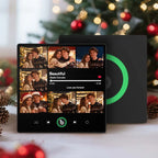 FridgeBeats Framed 4.0 Custom 7 Photos Music Fridge Magnet FridgeBeats Pro Supports Bluetooth Connectivity Christmas Gifts