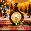 Custom Pet Photo into Comic Style Ornament – Personalized Text Christmas Gift for Pet Lovers