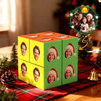 Custom Photo Face Cube Personalized Magic Puzzle Christmas Gift