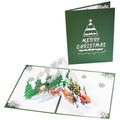 Christmas 3D Pop Up Card Christmas Tree Pop Up Greeting Card