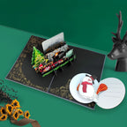 Christmas 3D Pop Up Card Christmas Hearth Pop Up Greeting Card