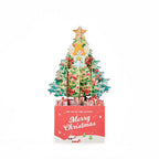 Christmas 3D Pop Up Card Christmas Tree Box Greeting Card