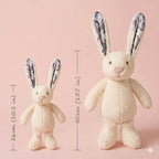 Peluche de conejito con foto personalizada, regalo con imagen oculta en la oreja para parejas, aniversario y Día de la Madre