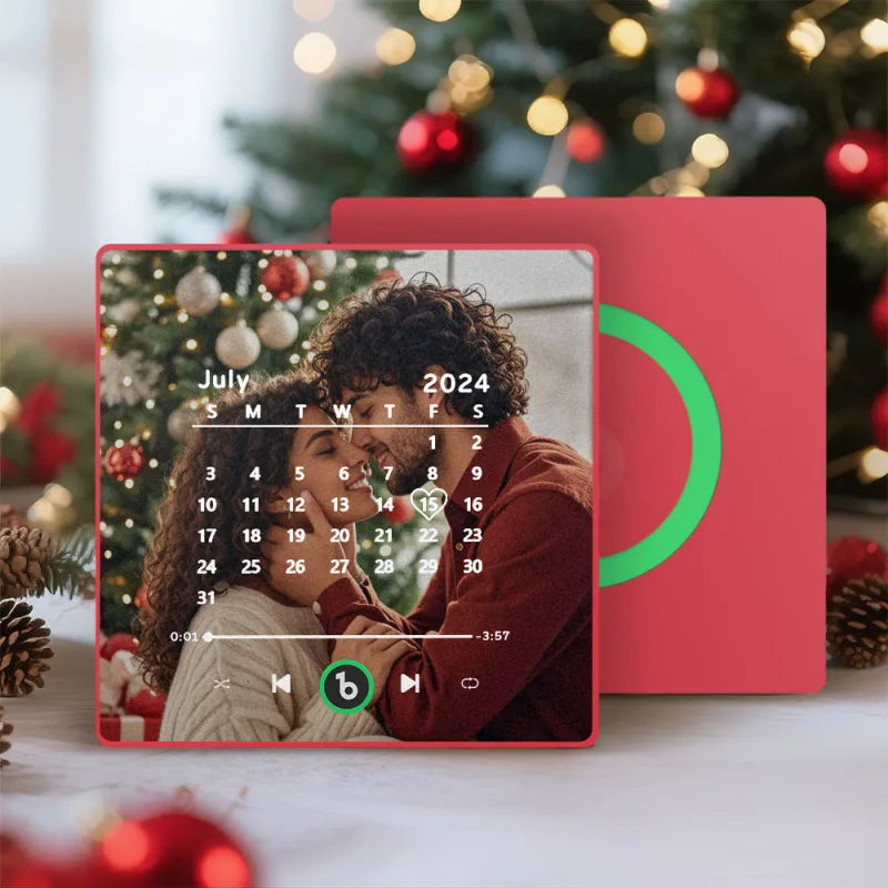 FridgeBeats Framed Custom Music Fridge Magnet That Can Play Music Magnet Supports Bluetooth Connectivity Christmas Gift